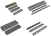 Nickel Plated Double Pitch Roller Chain With ISO / DIN Standard