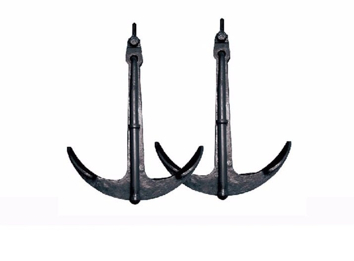 Black Boat Anchor Admirals Anchor With ABS , GL , LR Certificate