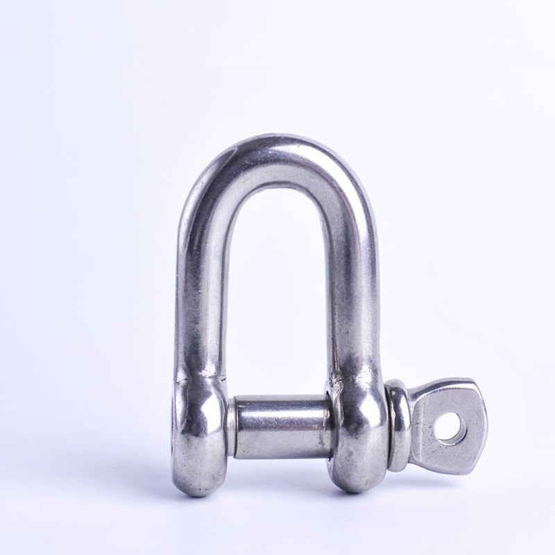 US Type G-210 Stainless Anchor Shackle Screw Pin Load D Ring Shackle