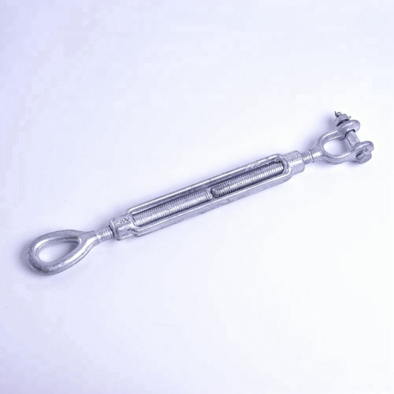 Galvanized JIS Standard Frame Type Rigging Turnbuckle With Jaw And Eye
