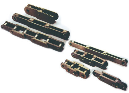 MT Series Standard Roller Chain , Stainless Steel Double Strand Roller Chain