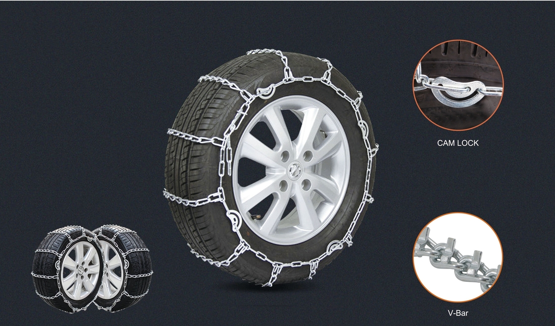 Standard Galvanized Anti Skid Chains Carburizing Snow Tire Chains Twisted Link